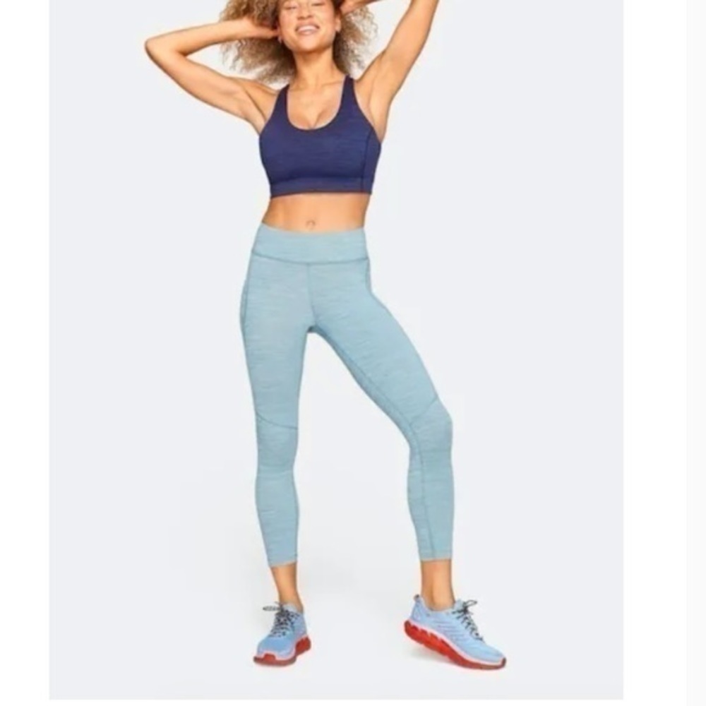 Outdoor Voices Core 7/8 Leggings in Aquamarine